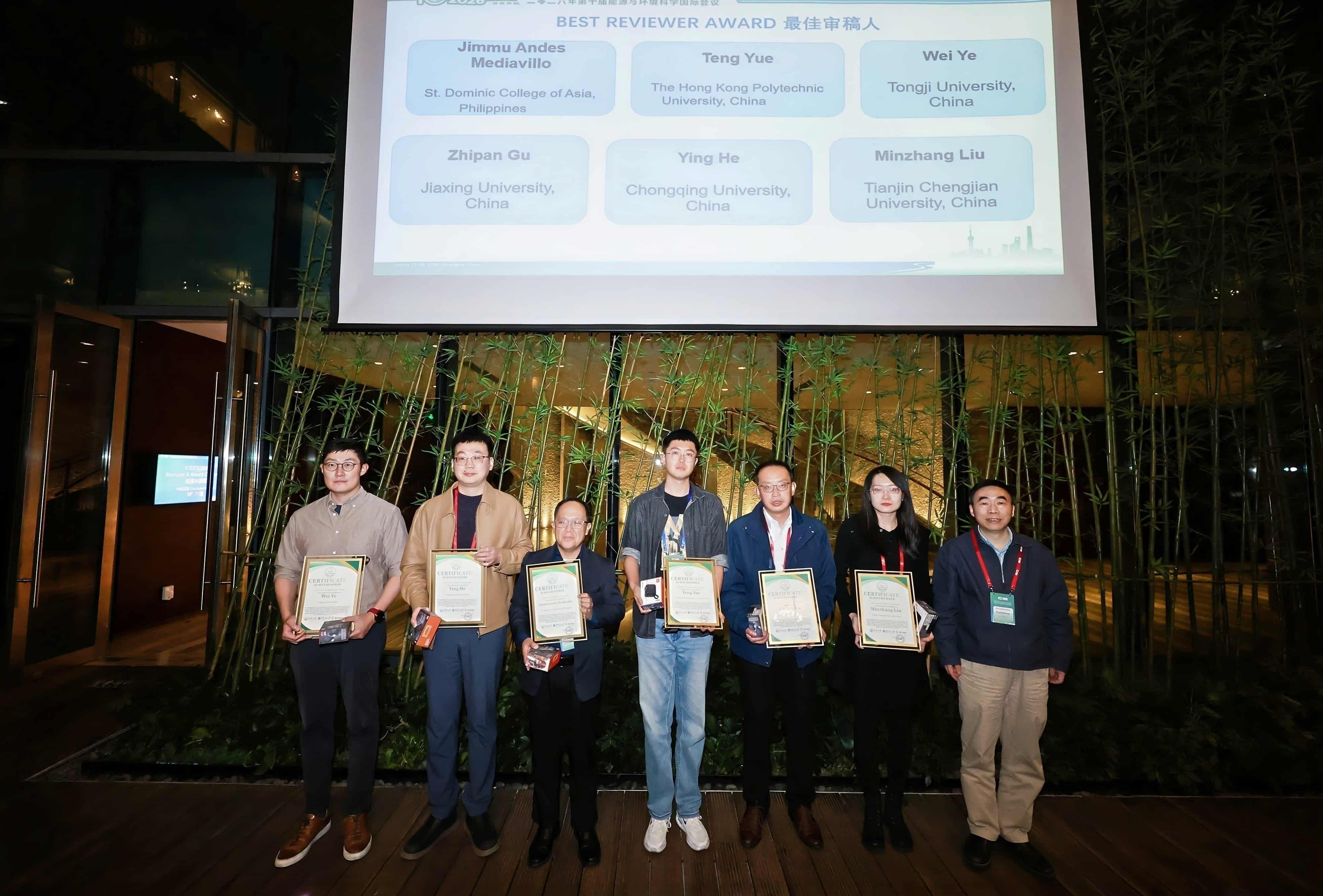 Best Reviewer Award
